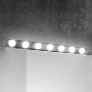 LED-Spiegellampe Hollywood, 85cm 7fl.