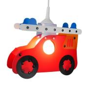 Kinderzimmer-Pendelleuchte Feuerwehrauto