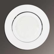 Joanie - LED-Einbauleuchte in Weiß, rund