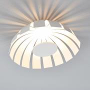 Weiße LED-Designer-Deckenleuchte Loto, 33 cm