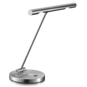 Adrette LED-Tischleuchte Glimmer, nickel