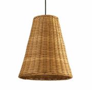 LEDS-C4 Caribe Hängeleuchte aus Rattan, Ø 260 cm