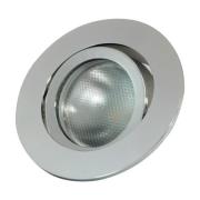 LED-Einbauring Decoclic GU10/GU5.3, rund, silber