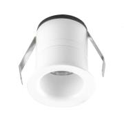 EVN Noblendo LED-Deckeneinbauleuchte weiß Ø 4,5 cm