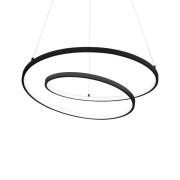 Ideal Lux Oz LED-Hängeleuchte Ø 80 cm schwarz
