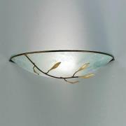 Wandleuchte Luca, gold antik, Scavoglas