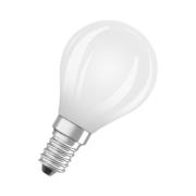 OSRAM LED-Tropfenlampe E14 5,9W 827 dimmbar matt