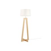 Aluminor Sacha LS mini Stehlampe, Holz und Textil