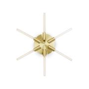 Wandleuchte Liberty Star, goldfarben