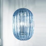 Foscarini Plass media Hängeleuchte E27, blau