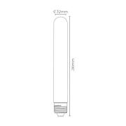 LED-Lampe E27 Röhre T32 5W 2.200K dimmbar 20cm