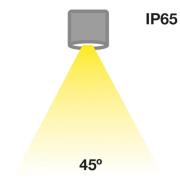 SLC MiniOne Fixed LED-Downlight IP65 weiß 927