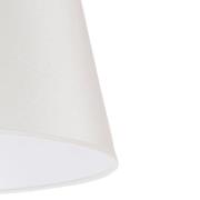 Lampenschirm Cone Höhe 25,5 cm, Chintz ecru/weiß