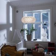 Foscarini Caboche Plus media Pendellampe R7s, klar