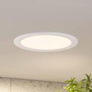 Prios LED-Einbaulampe Cadance, weiß, 24 cm, 3er, dimmbar-Set