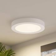 Prios LED-Deckenlampe Edwina, weiß, 24,5 cm, 2er, dimmbar