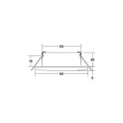 BRUMBERG Chooose LED-Einbaudownlight, rund, nickel