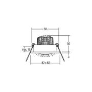 BRUMBERG BB19 dim2wam RC Anschlussbox alu matt