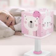 Dalber Baby Jungle Kinderzimmer-Tischleuchte, pink