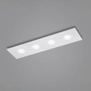 Helestra Nomi LED-Deckenleuchte 75x21cm dim weiß