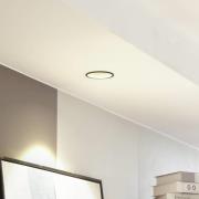 Arcchio LED-Downlight Niria, schwarz, 2.700K