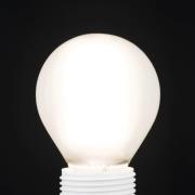 LED-Leuchtmittel, E27 G45, matt, 6W, 827, 720 lm, dimmbar