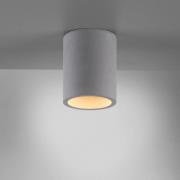 Paul Neuhaus Eton Deckenlampe aus Beton, rund