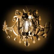 Slamp Ginetta - Designer-Hängeleuchte, gold