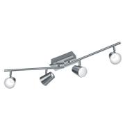 Modern designter LED-Deckenstrahler Narcos 4 fl.