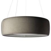 Luceplan Silenzio LED-Pendelleuchte grau Ø 150cm