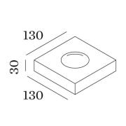 WEVER & DUCRÉ Leens 2.0 LED-Wandleuchte weiß