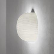 Foscarini Gem semi Wandleuchte aus Glas, weiß