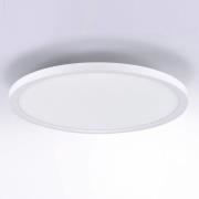 LED-Deckenleuchte Flat CCT, Ø 40 cm, weiß