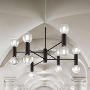 Modo Luce Chandelier Hängelampe 13fl 107cm schwarz