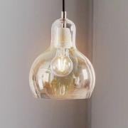 &TRADITION Mega Bulb SR2, silber, Kabel schwarz