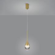 Helestra Deep LED-Hängeleuchte, matt gold