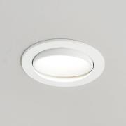 Arcchio LED-Einbauleuchte Katerin, 10 cm, weiß, schwenkbar