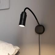 Neo! Flex Hotel II LED-Wandleuchte, schwarz