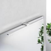 LED-Spiegelleuchte Triga IP44, chrom, 60cm, 4.000K