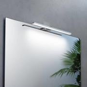 LED-Spiegelleuchte Triga IP44, chrom, 40cm, 3.000K