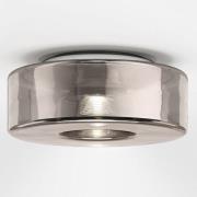 serien.lighting Curling S Decke 2.700K Glas silber