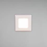 LED-Einbauleuchte Nimbus IP44 8,5x8,5cm 830 weiß