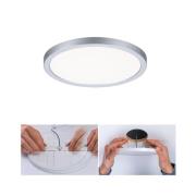 Paulmann LED-Panel Areo 4.000K rund chrom 17,5cm