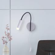 PURE Gemin LED-Wandleuchte silber