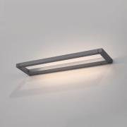 PURE LED-Wandleuchte Puro grau Breite 50 cm Aluminium Dimmer