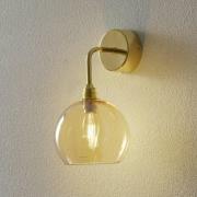 EBB & FLOW Rowan Wandlampe gold Schirm gold-rauch