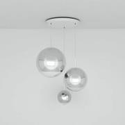 Tom Dixon Mirror Ball Range Round 3fl chrom