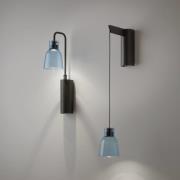 Bover Drip A/01 LED-Wandleuchte, blau