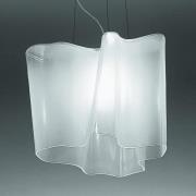 Artemide Logico Hängelampe 1fl Länge 40 cm grau