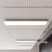 Arcchio LED-Panel Lyndra, 120 cm, silber, Alu, dimmbar, CCT